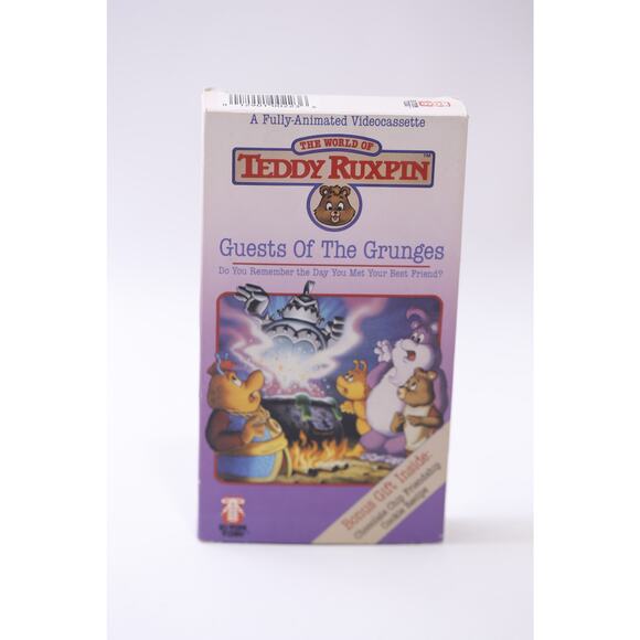 Teddy Ruxpin, Guests Of The Grunges, VHS, 1987, Video Tape, ~ 250910-WH 1356 - Picture 1 of 4